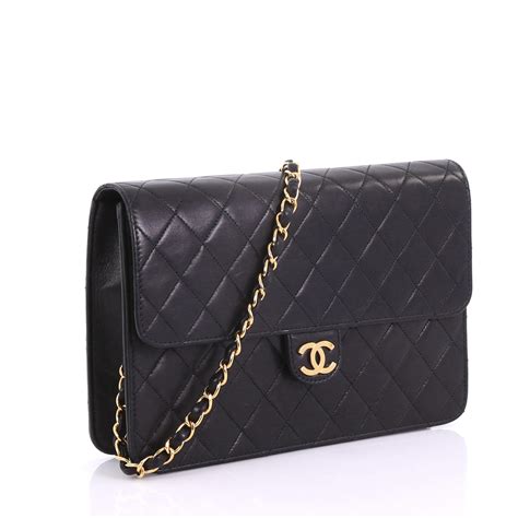 classic chanel clutch price|Chanel vintage clutch with chain.